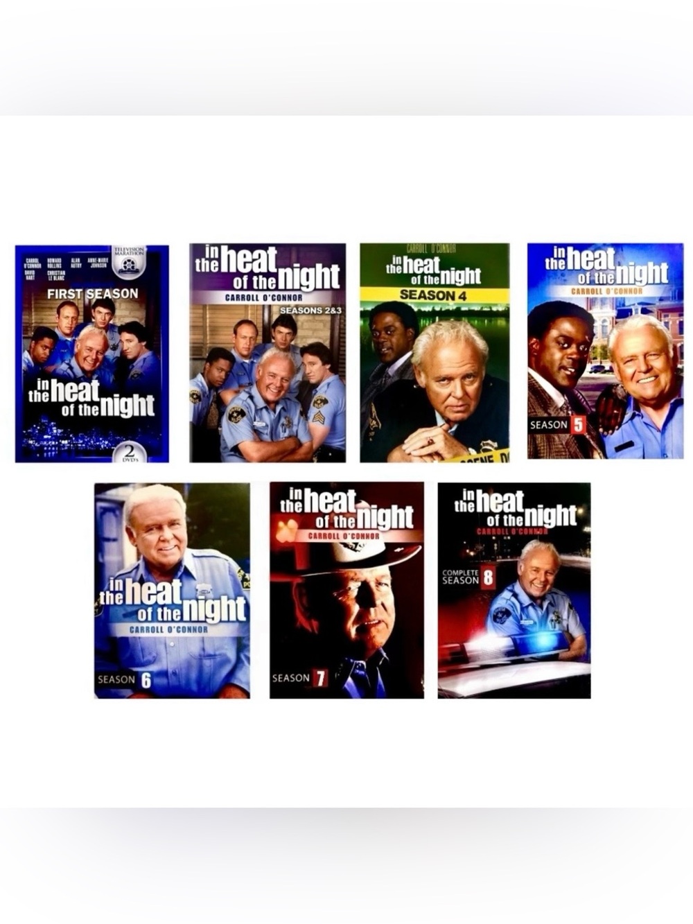 In The Heat Of The Night: The Complete Series (DVD, 1995, 33-Disc Set)